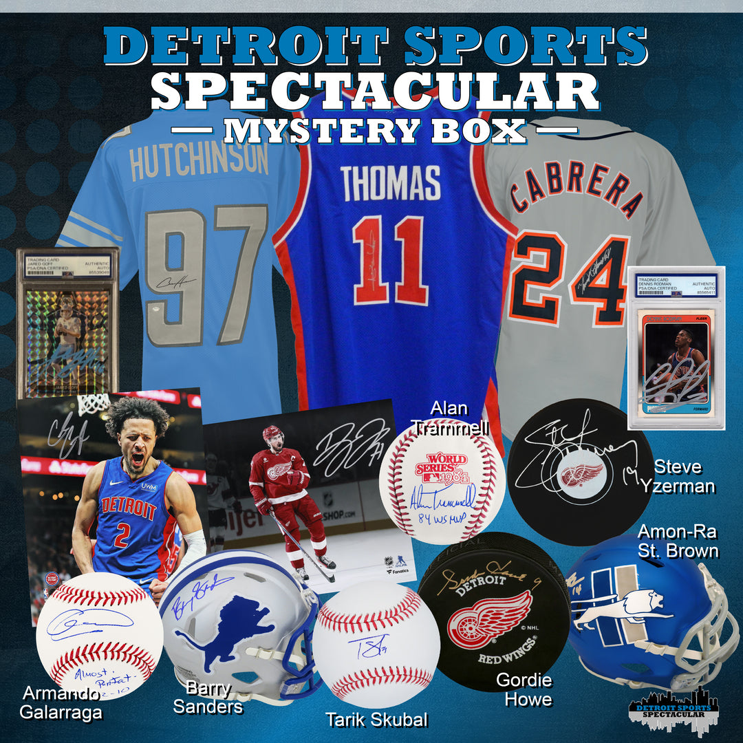 Detroit Sports Spectacular Autographed Mystery Box